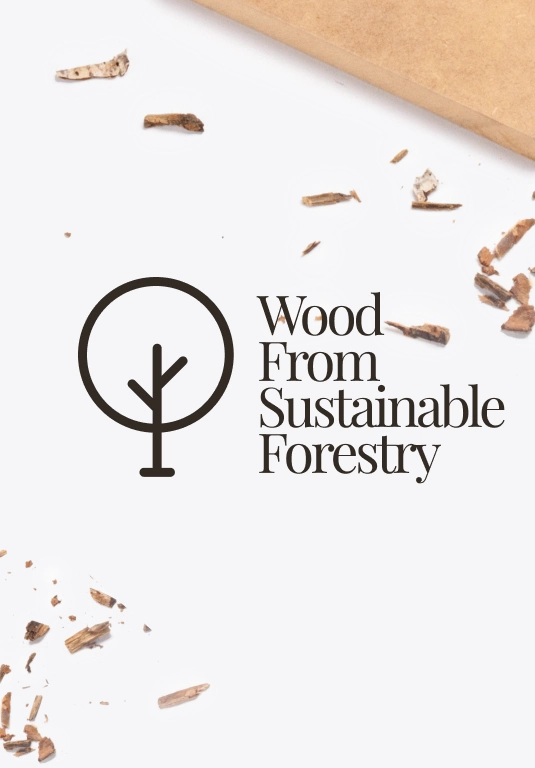 Wood from sustainable forestry